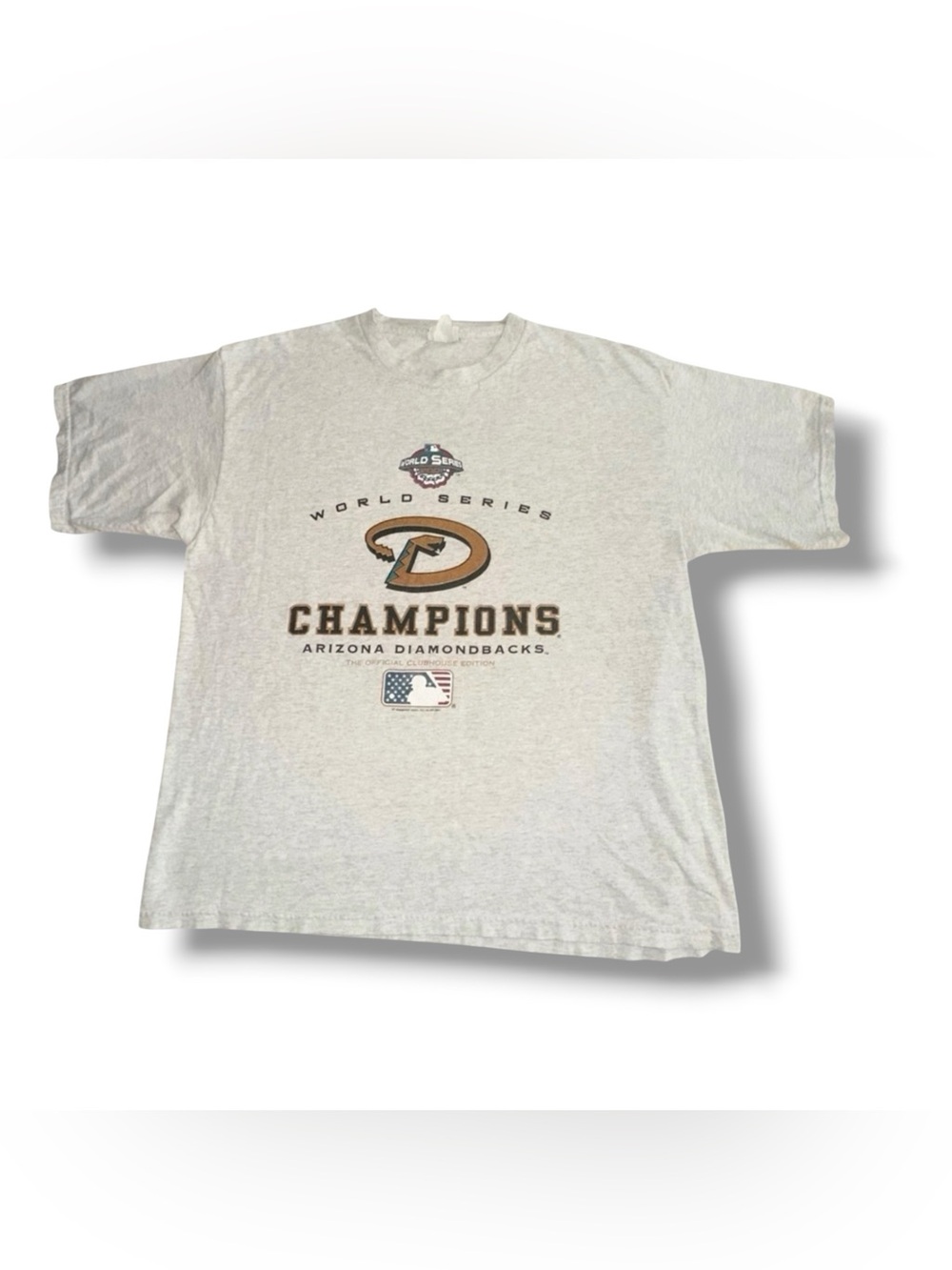 Men’s Chase Authentics 2001 Arizona Diamondbacks World Series Champions T-Shirt
